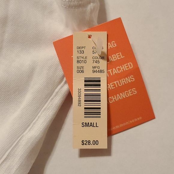 White Tank/Blouse - Picture 3 of 3